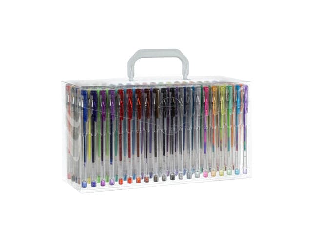 CONJUNTO DE 140 UNIDADES DE CANETAS DE GEL