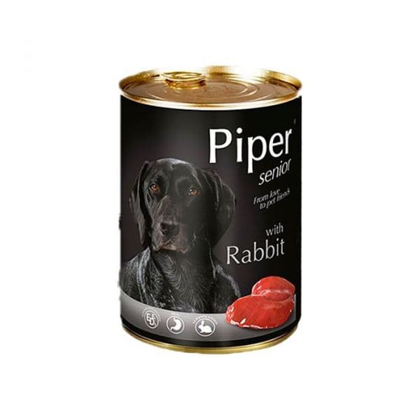 Ração Húmida Piper Senior Coelho 400g