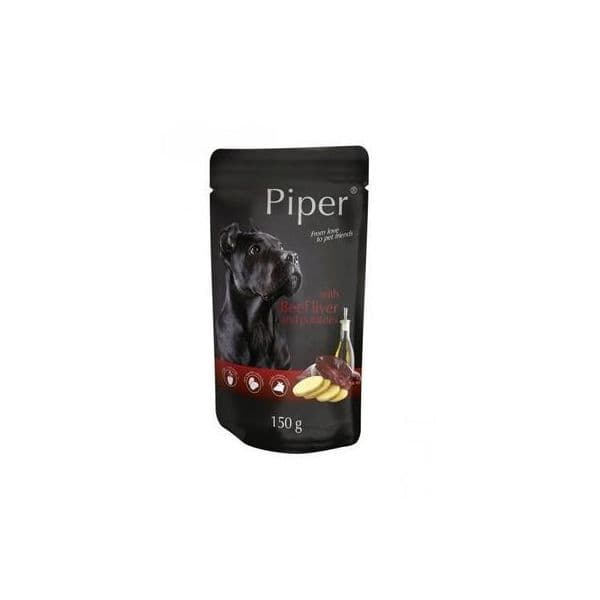 Ração Húmida Piper Adulto Vaca & Batata 150g