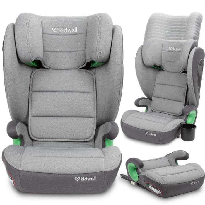 Cadeira Auto I-Size 100-150cm Kidwell Weston Light Gray