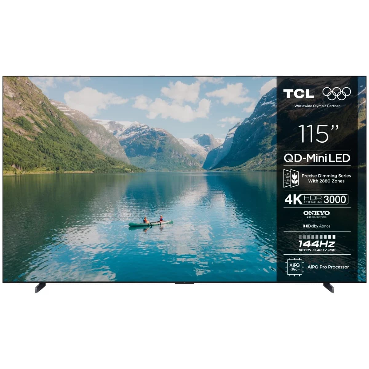 TV TCL 115" 115C7K Mini-LED Google TV UHD 4K