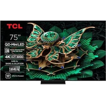 TV TCL 75" 75C7K QLED Mini-LED 4K UHD Google TV