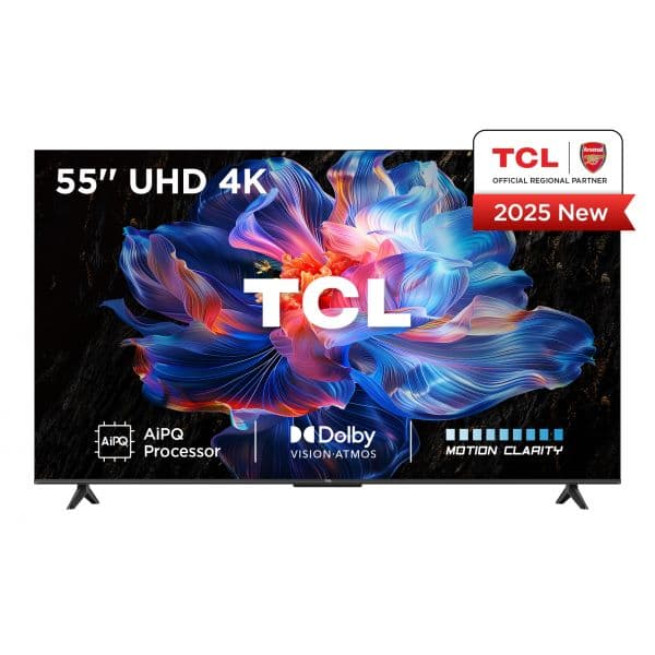 TV TCL 55" V6C D-LED Smart TV (Google TV) 4K HDR