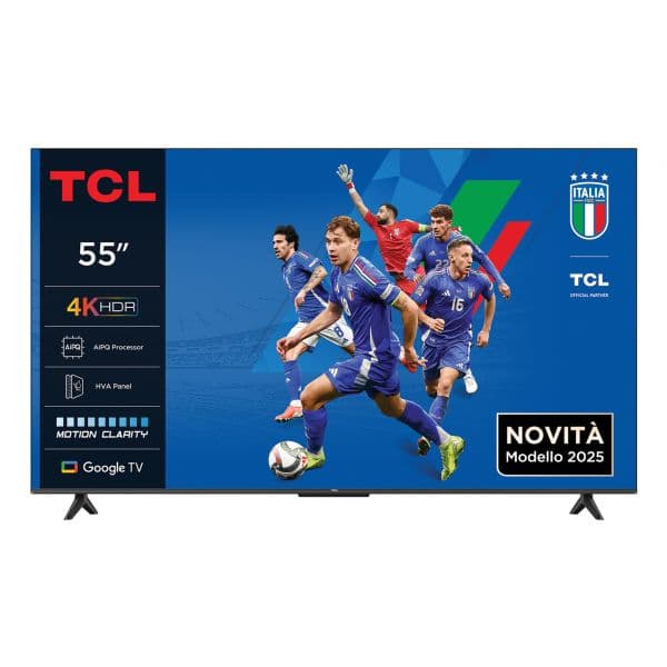 TV TCL 55" P6K LED Smart TV (Google TV) 4K HDR10