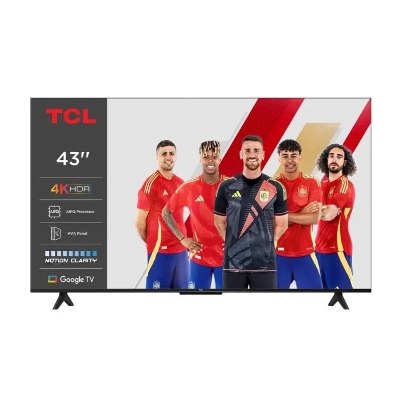 TV TCL 43" P6K LED Smart TV (Google TV) 4K HDR10