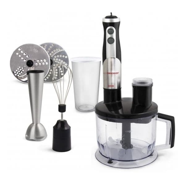 Esperanza Varinha Mágica 800W (Aço Inoxidável) c/ Acessórios - EKM005