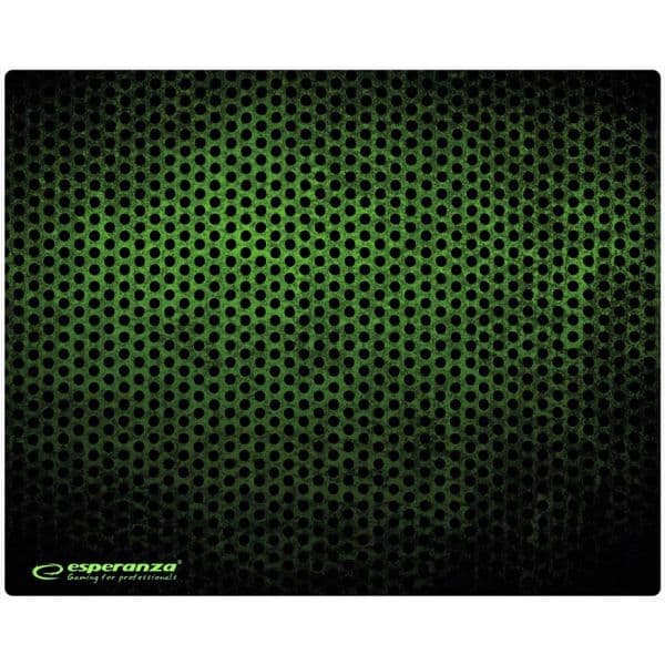 Esperanza Tapete de Rato Grunge EGP102G (preto / Verde) - ARBESPPOD0011