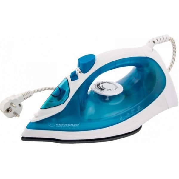 Ferro Esperanza Engomar Vapor 2200w Azul e Branco - HDESPZEEHI00002