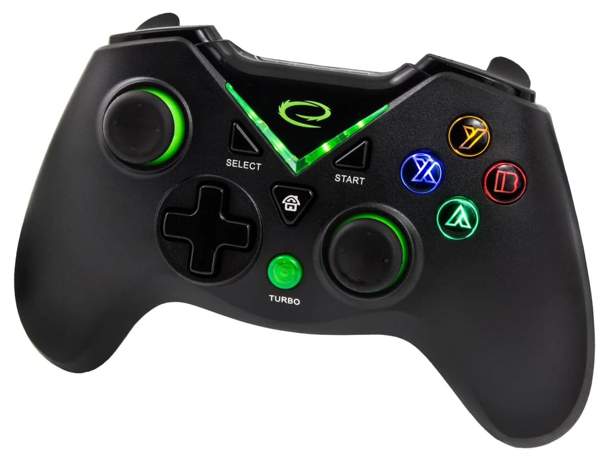 Esperanza EGG112K Wireless 2.4GHz Preto Verde para PC / PlayStation 3 / Microsoft Xbox One / Android