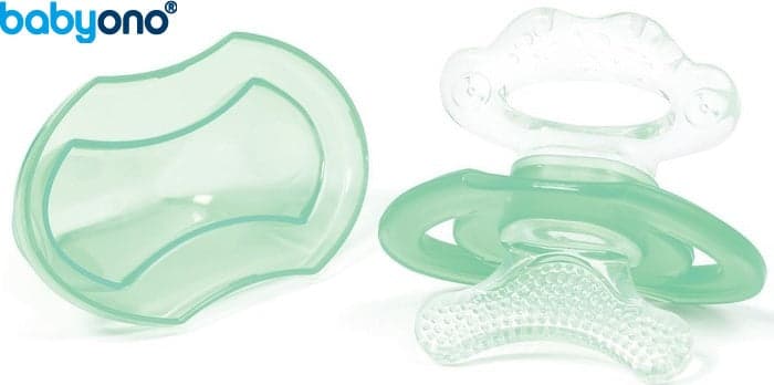 Baby Ono - mordedor em silicone verde