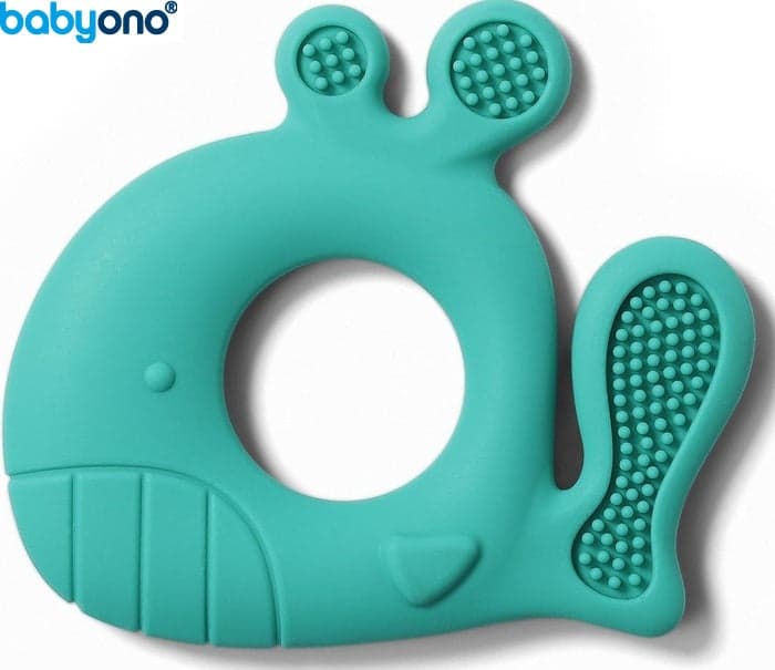 Baby Ono - mordedor de silicone azul