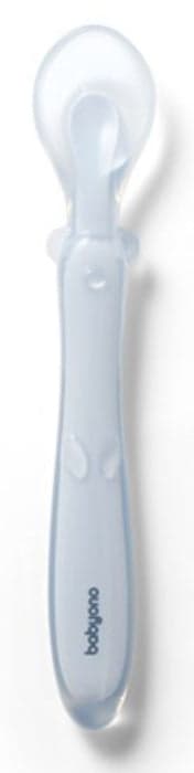 Baby Ono Colher Flexível de Silicone Azul