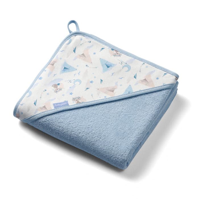 Toalha com capuz 100x100cm Baby Ono Terry Azul
