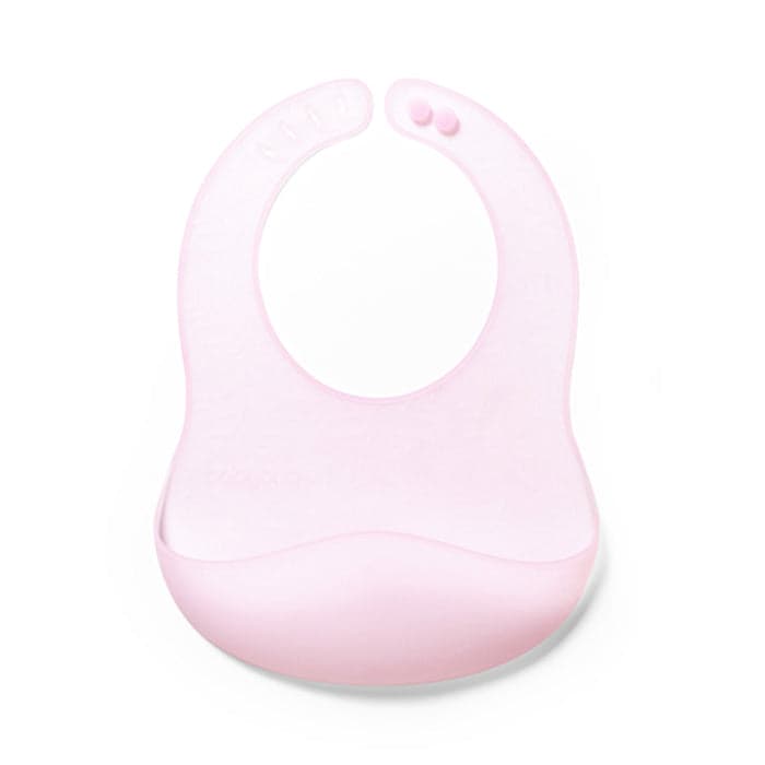 Babete ultrafina de silicone Baby Ono Pink