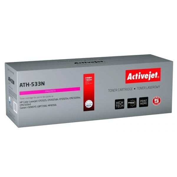 ACTIVEJET Toner ATH-533N Compatível HP (Magenta) - EXPACJTHP0094