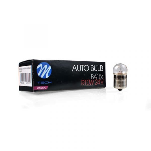 M-tech Lampada G18 BA15S 10W/24v - Z931