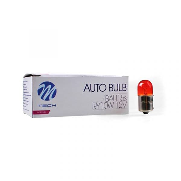 M-tech Lampada RY10W BAU15S 10W 12V Ambar - Z95