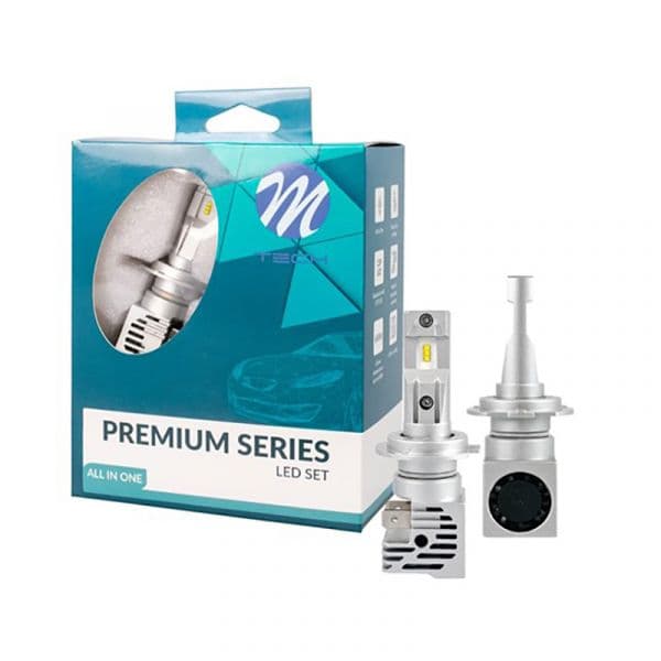 M-tech Kit 2 Lampadas LED H7 50W 12/24V Plug&play - LSAL7