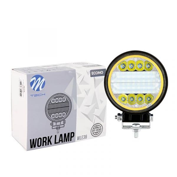 M-tech Farol 38 led, 12/24V, 38W, 2570m, Classic Eco - WLE36