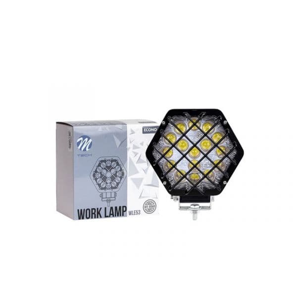 M-tech Farol Hexagonal Spot LED 12/24V Classic Eco 12V|24V - WLE53