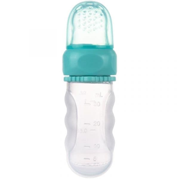 Canpol Babies Dishes & Cutlery Rede Auxiliar de Alimentação para Bebé 6m+ Silicone Blue 1 Un.
