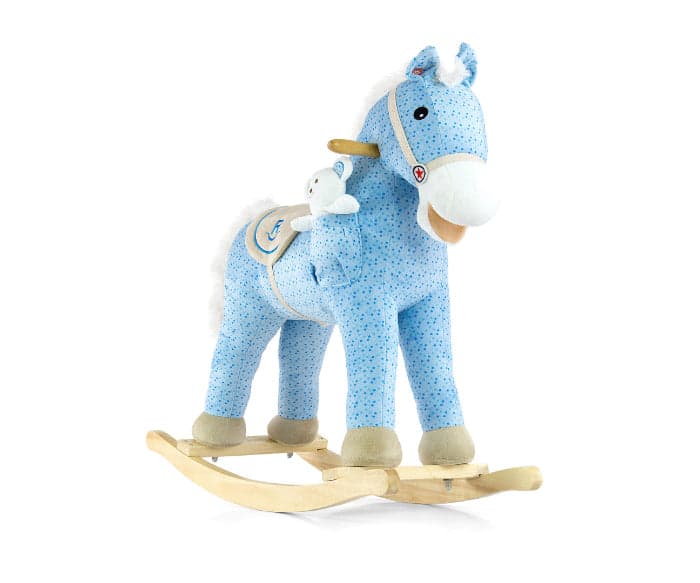 Cavalo de Baloiço Milly Mally Pony Blue