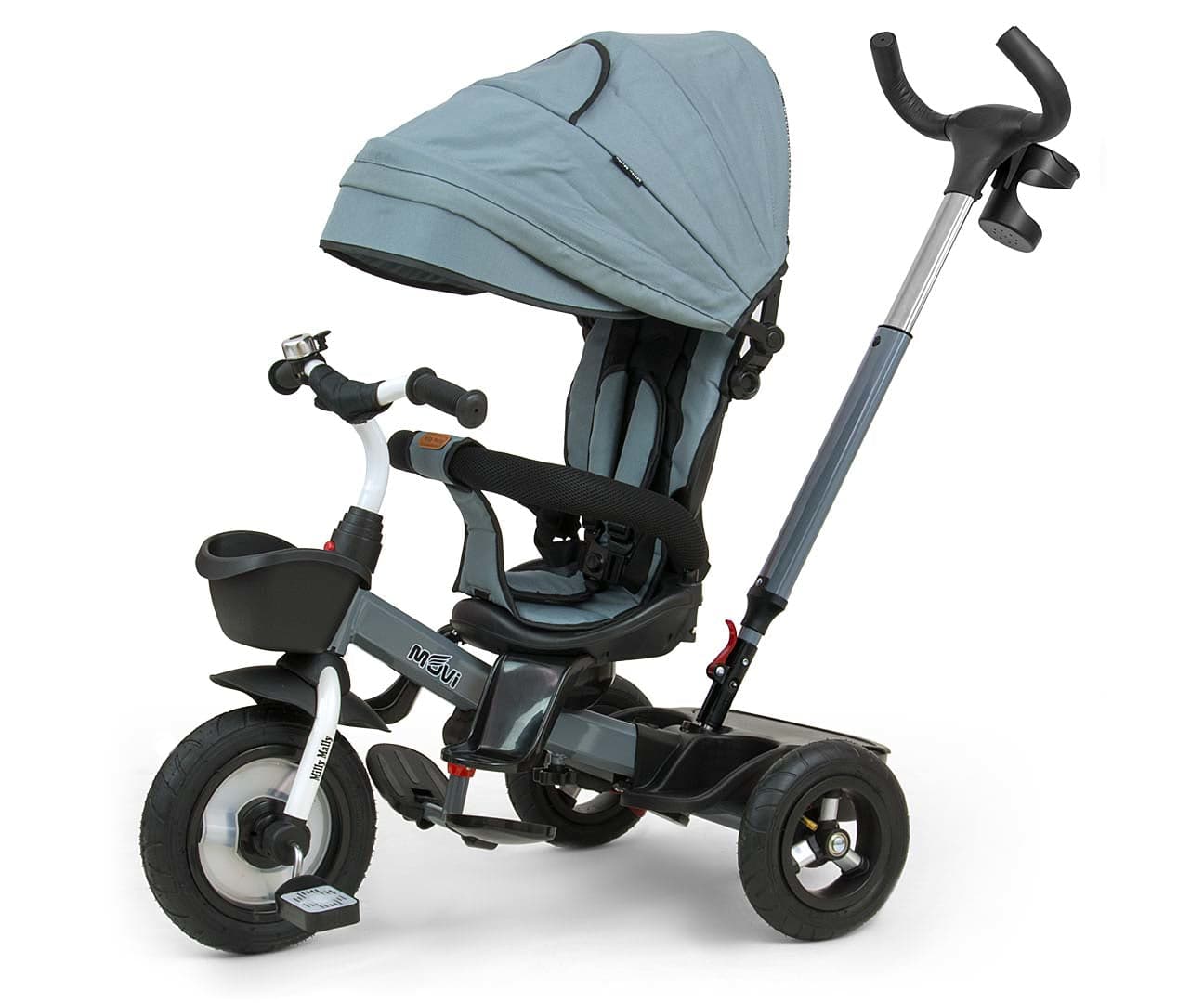 Triciclo Movi Cinzento Milly Mally