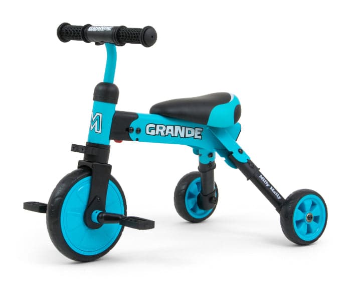 Bicicleta 2 em 1 Milly Mally Grande Blue