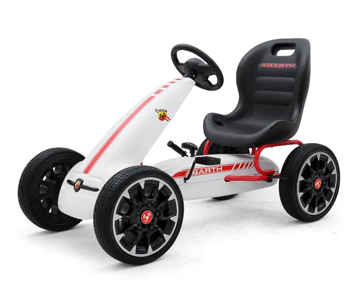 Kart a pedais Milly Mally Abarth White