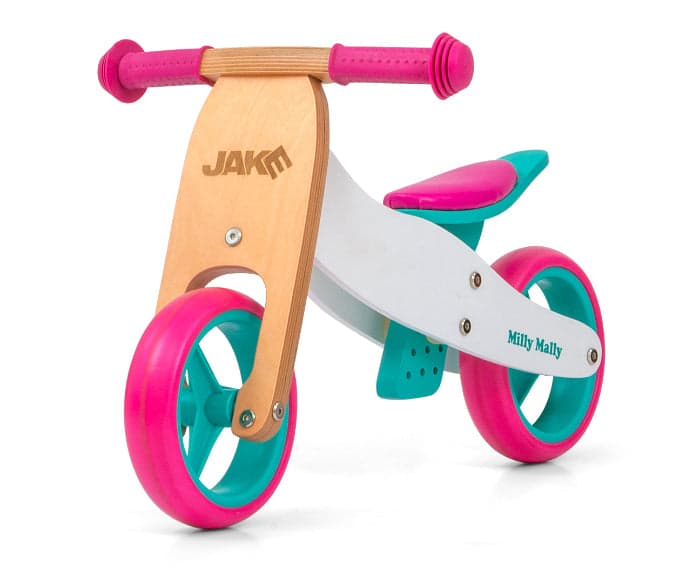 Bicicleta 2 em 1 Milly Mally Jake Classic Candy