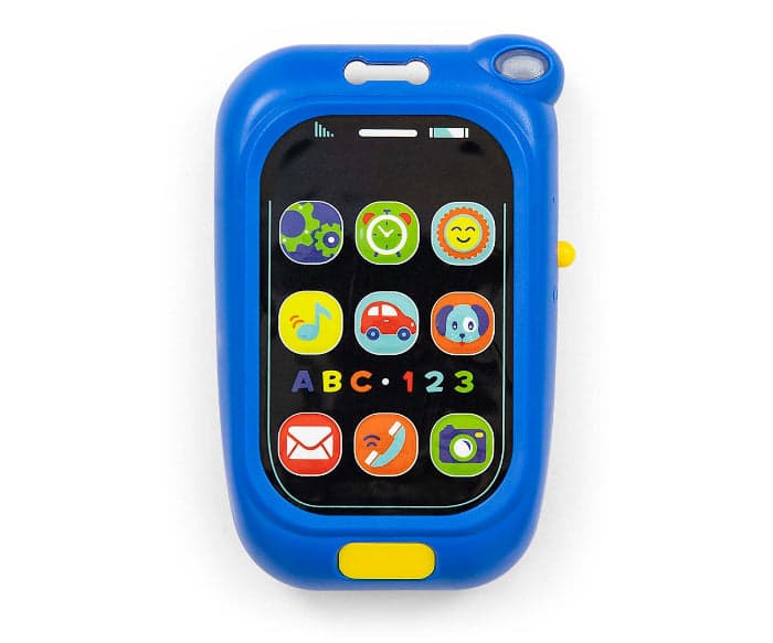 Brinquedo musical Milly Mally Primeiro telefone Blue