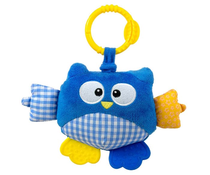 Peluche para pendurar Milly Mally Coruja fofa Blue