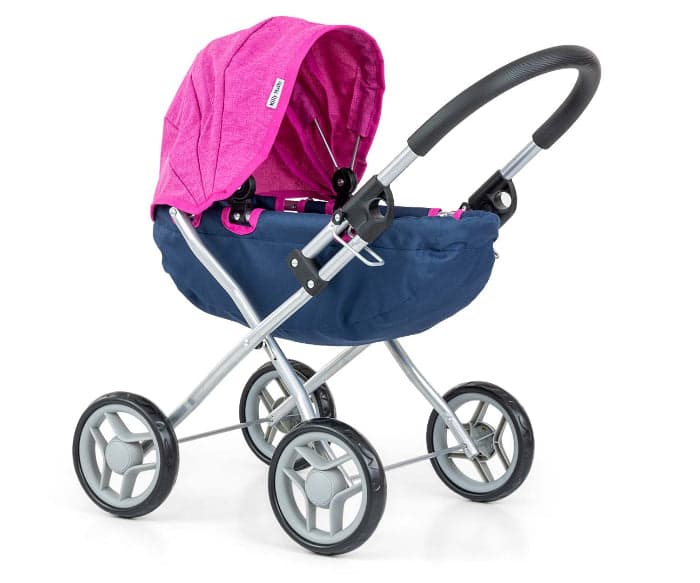 Carrinho de Bonecas Milly Mally Dori Prestige Navy