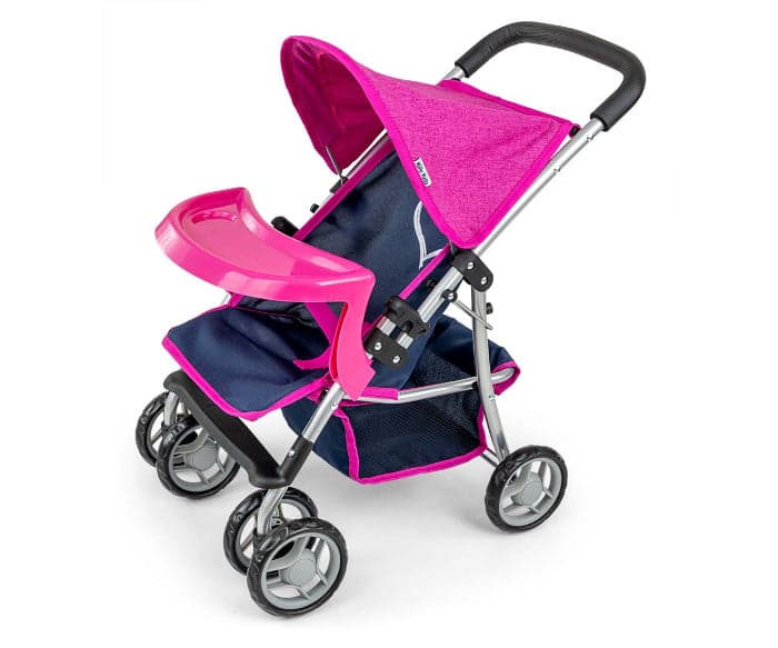 Carrinho de Bonecas Milly Mally Kate Prestige Navy