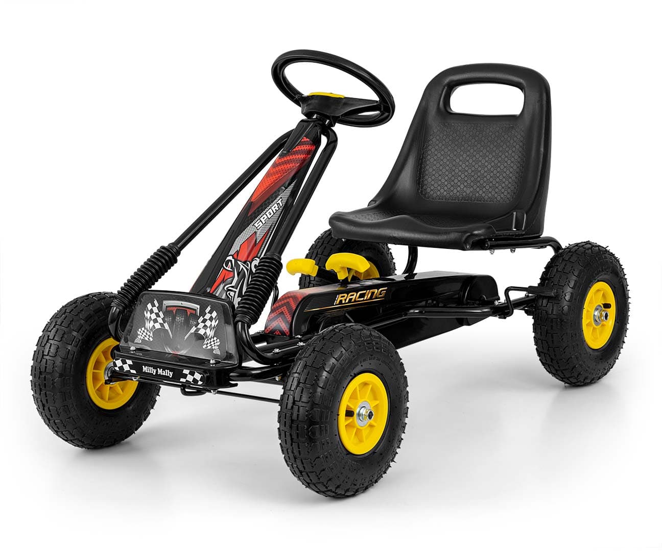 Thor Kart A Pedais Preto Milly Mally