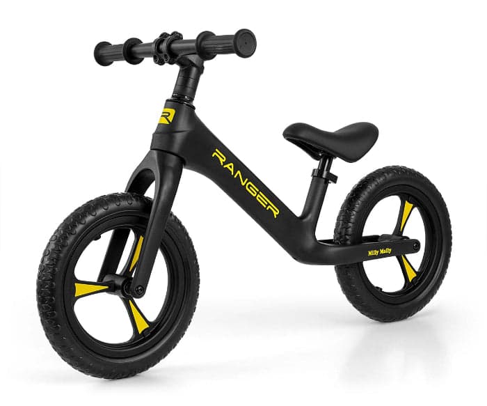 Bicicleta de Equilíbrio Milly Mally Ranger Black