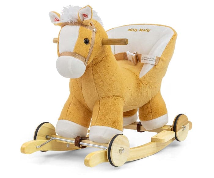 Cavalo de Baloiço Milly Mally Polly Light Brown