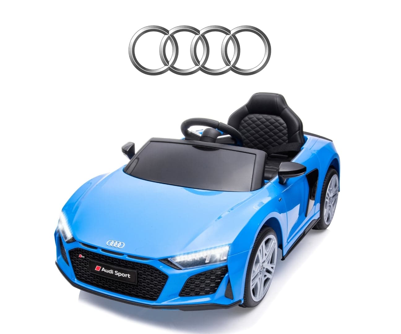 Veículo A Bateria Audi R8 Spyder Azul Milly Mally
