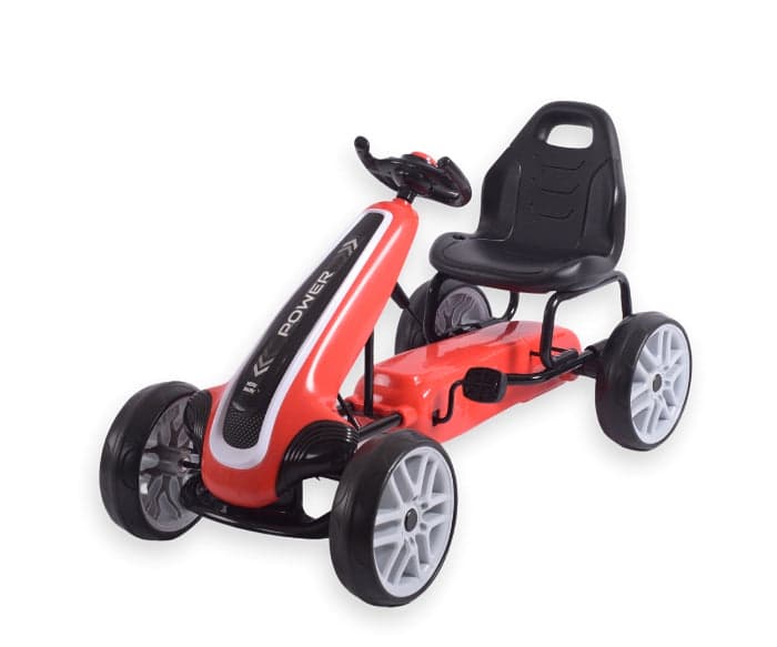 Kart a pedais Milly Mally Power Red