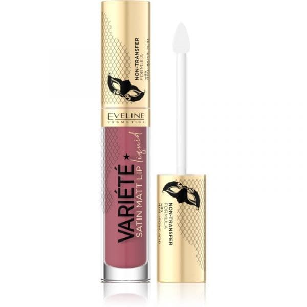 Eveline Variété Batom Líquido com Acabamento Mate Tom 03 Berry Shake 4,5ml