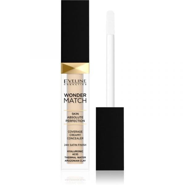 Eveline Wonder Match Corretor para as Imperfeições da Textura 24H Tom 01 Light Neutral 7ml