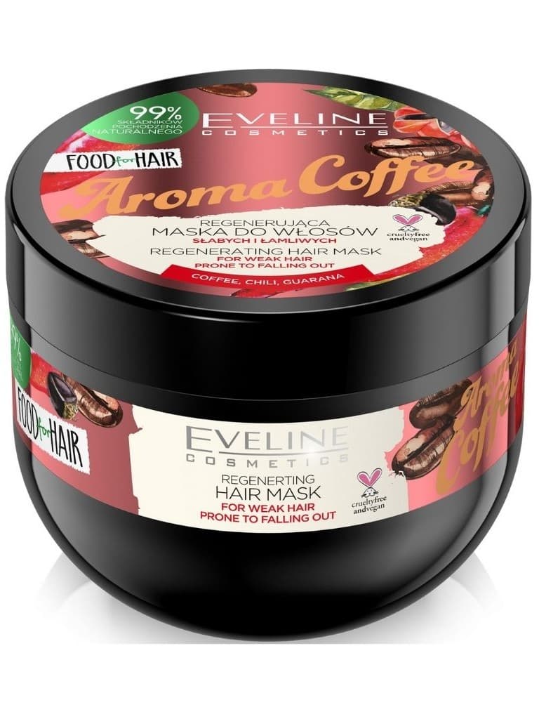 Eveline Food For Hair Aroma Coffee Mácara 500Ml