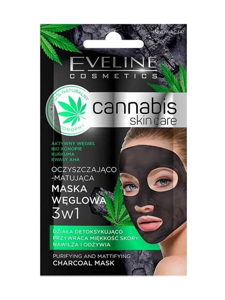 Eveline Cannabis Skincare Purifying And Mattifying Mask 7Ml