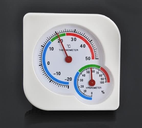 TERMÓMETRO E HIGRÓMETRO ANALÓGICO  INTERNO E EXTERNO