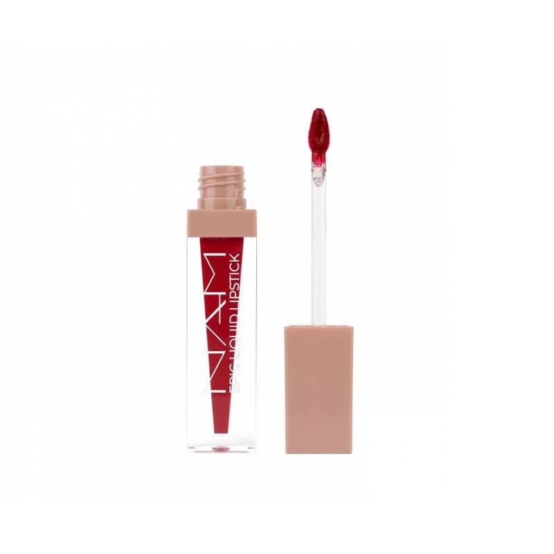 NAM Cosmetics Epic Liquid Lipstick Tom 04 Russian Red