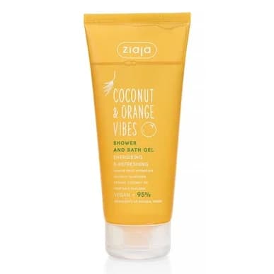 Ziaja Coconut & Orange Vibes Gel de Duche e Banho Energizante e Refrescante 200ml