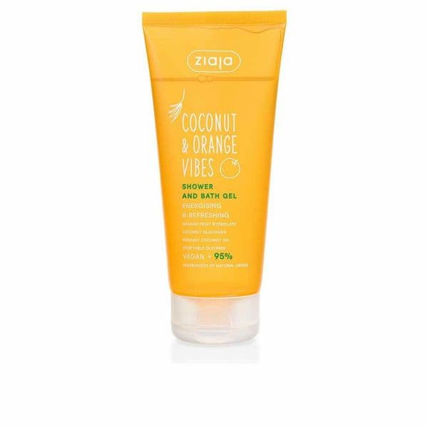 Ziaja Coconut & Orange Vibes Gel de Duche e Banho Energizante e Refrescante 200ml