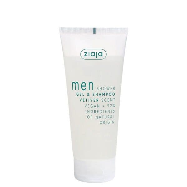 Ziaja Gel de Banho e Shampoo Vetiver Men 200ml
