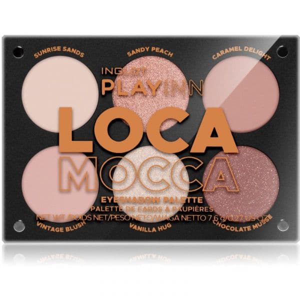 Inglot Playinn Eyeshadow Palette Paleta de Sombra para os Olhos Tom Loca Mocca 7.6 g