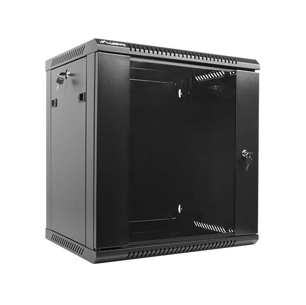 Lanberg Armário Bastidor 19" 12U 600x450x640 (preto) - WF01-6412-10B